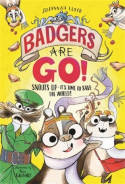 Cover image of book Badgers Are GO! by Susannah Lloyd, illustrated by Nici Gregory